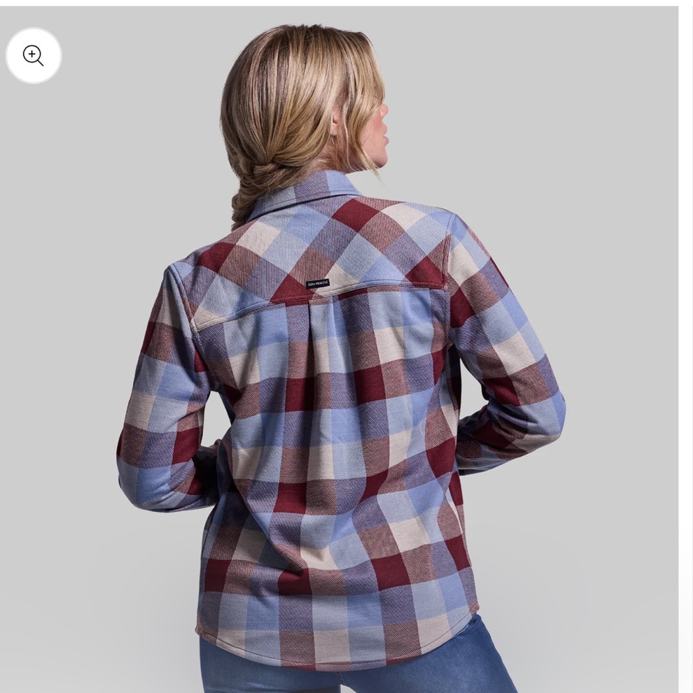 Born Primitive woodsman stretchy flannel - Picture 6 of 7